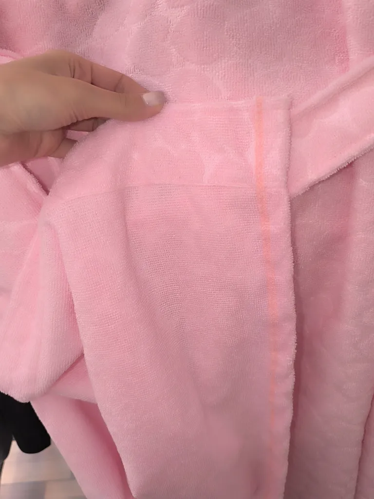 حوله پالتویی زمانیان مدل خانگی طرح قلب سایز 120