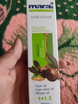 رنگ مو مارال سری دودی شماره 6.1 حجم 100 میلی لیتر رنگ بلوند دودی تیره