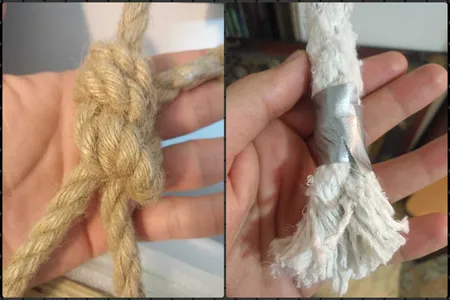 طناب بسته بندی مدل کنفی ضخیم K30mm طول 1 متر