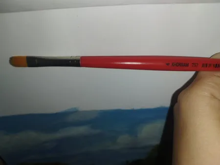 قلم مو زبان گربه ای خرم شماره 4 کد 757