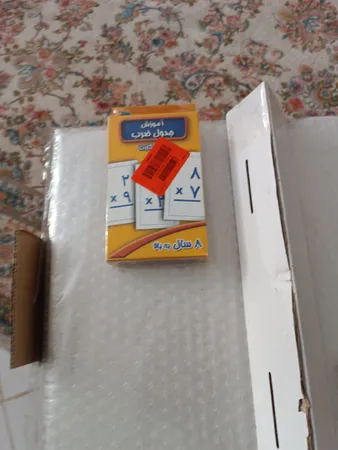 استیکر چوبی کودک باروچین مدل جدول ضرب کد 4216