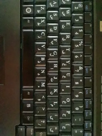 برچسب حروف فارسی کیبورد مدل BK-01