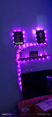 ریسه ال ای دی مدل رنگی RGB طول 10 متر