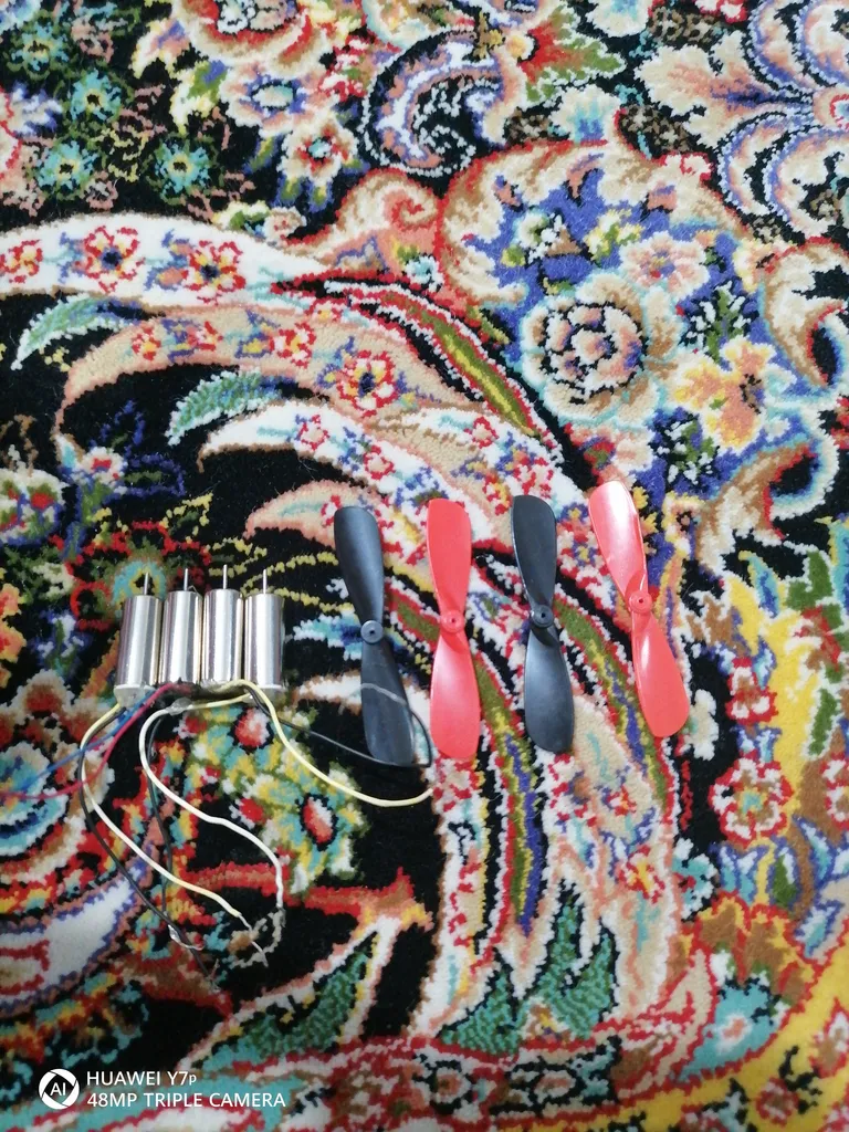 موتور و ملخ ربات مدل R1 بسته 2 عددی