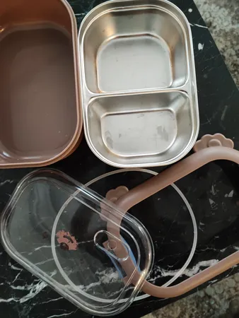 ظرف غذای کودک مدل خرس کد VT933