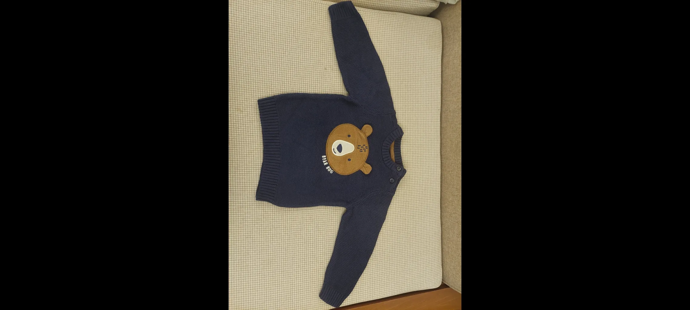 پلیور نوزادی سی اند ای مدل خرس