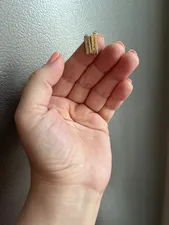 تجریه خرید گوشواره طلا 18 عیار زنانه دُرج مدل DE90