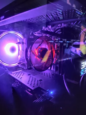 خنک کننده پردازنده کولر مستر مدل BLIZZARD T20 LGA1700