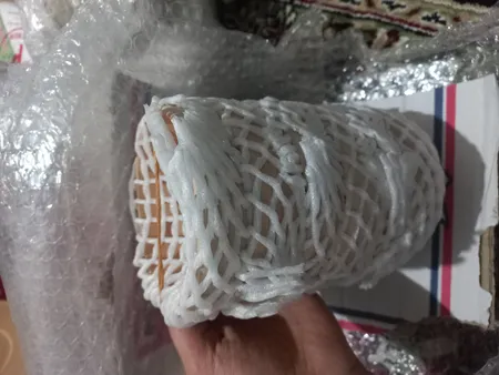 ست 12 تکه هفت سین سفالی خام مدل گرد کد H1058