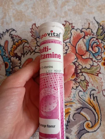 قرص جوشان مولتی ویتامین آپوویتال بسته 20 عددی