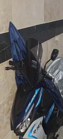 طلق و نئون اسپورت موتور سیکلت وارون مدل W-87-BLK مناسب برای یاماها آیروکس