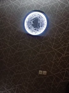 تجریه خرید تابلو نوری مدل ماه برجسته کد m10056