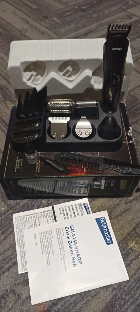 ست ماشین اصلاح موی صورت و بدن گلد مستر مدل GM-8148