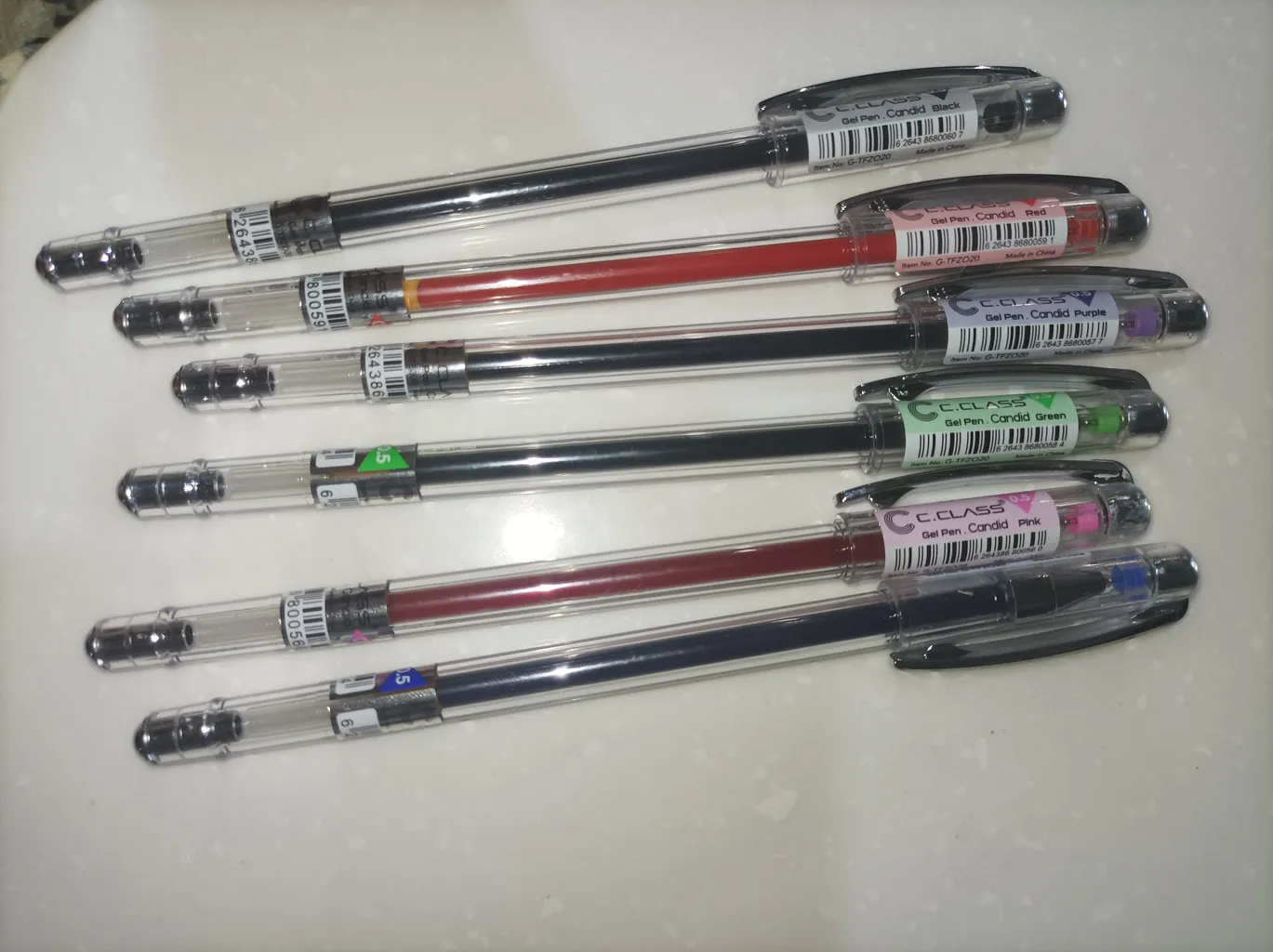 روان نویس سی کلاس مدل Candid مجموعه 6 عددی