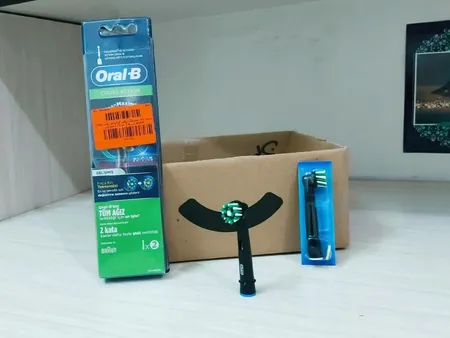 سری یدک مسواک برقی اورال-بی مدل Cross action بسته 2 عددی