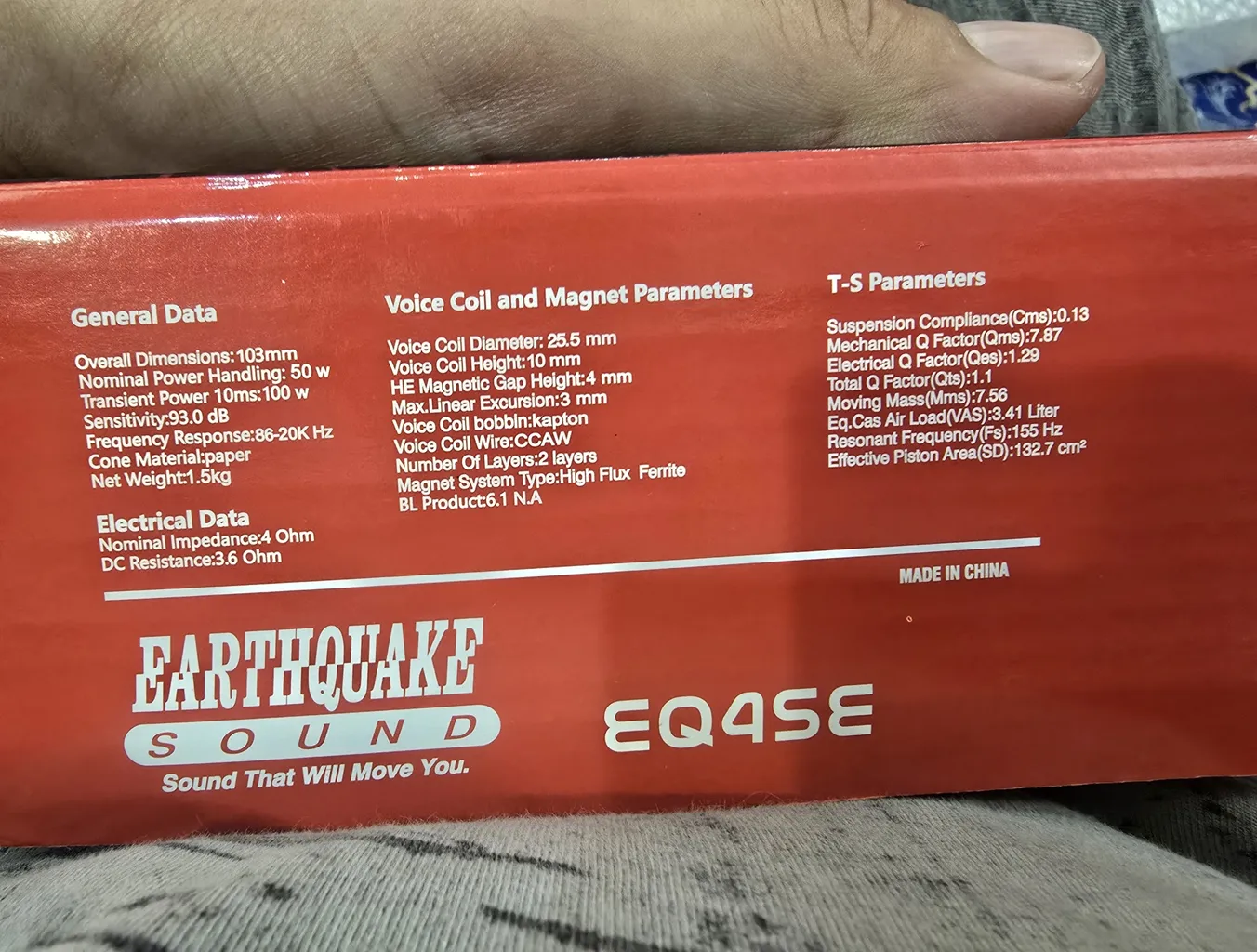 میدرنج خودرو ارت کوئیک مدل EQ4SE بسته دو عددی