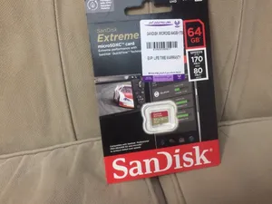 تجریه خرید کارت حافظه سن دیسک microSDXC مدل Extreme کلاس A2 استاندارد UHS-I U3 سرعت 170MBps ظرفیت 64 گیگابایت