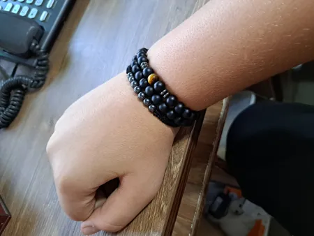 دستبند مردانه مدل دانلی کد M16 مجموعه 3 عددی تک سایز