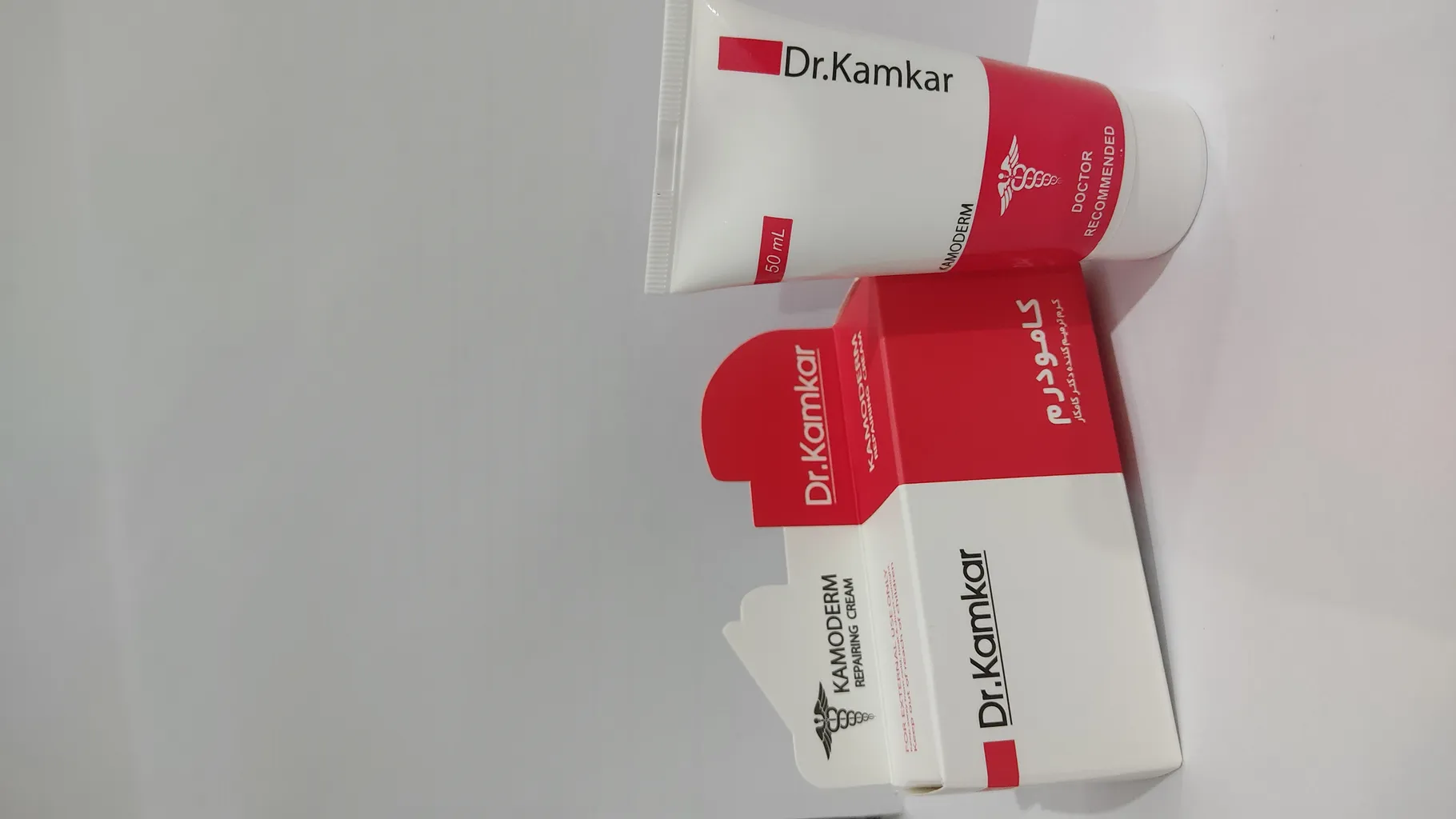 کرم ترمیم کننده دکتر کامکار مدل کامودرم حجم 50 میلی لیتر
