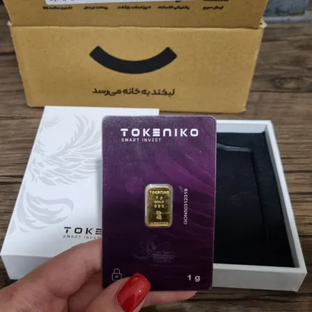 شمش طلا 24 عیار توکنیکو مدل GON-1