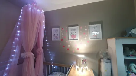 تابلو اتاق کودک سالی وود طرح فیل های سه قلو کد T112518 مجموعه 3 عددی