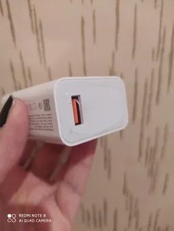 شارژر دیواری شیائومی مدل NOTE 8 pro به همراه کابل تبدیل USB-C