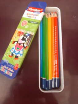 مداد رنگی 12 رنگ پارسي كار مدل JM885-12