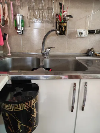 سطل زباله کابینتی مدل ماربل