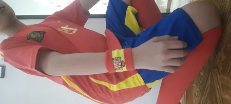 ست پنج تکه لباس ورزشی پسرانه مدل اسپانیا 2025