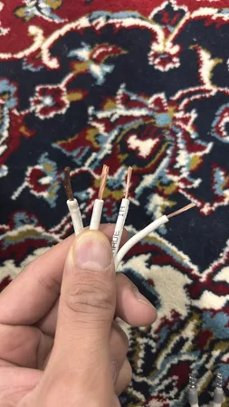 سیم دو رشته افشان 2 در 2.5 مدل S-2-2.5