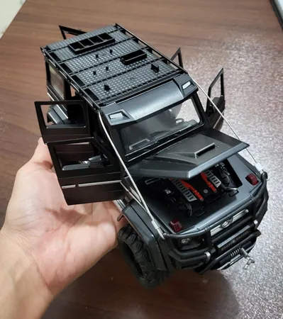 ماشین بازی مدل فلزی بنز جی کلاس آفرود