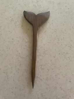 گیره مو دست ساز مدل چوبی کانزاشی