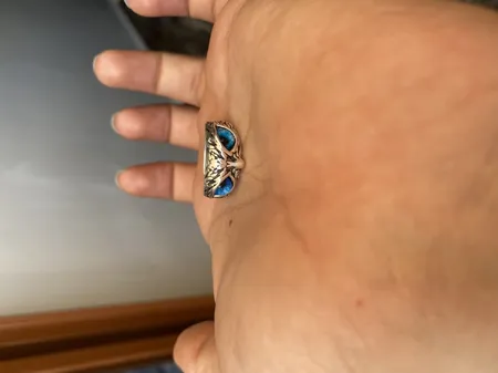 انگشتر مدل جغد چشم خاص کد 684152