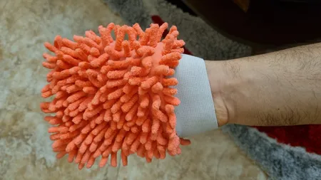 سفره پاک کن مدل دستکش ماکارانی کد 500715 بسته 2 عددی