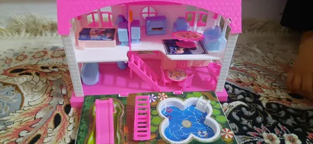 اسباب بازی خانه عروسکی مدل آذین