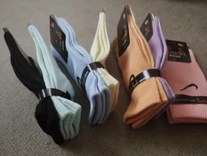 تجریه خرید جوراب ورزشی زنانه پاوین مدل N008 مجموعه 8 عددی