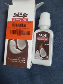 روغن مو و بدن نوشاد مدل نارگیل حجم 37 میلی لیتر