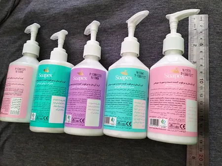 کرم آبرسان سوپکس مدل BLUEBERRY حجم 250 میلی لیتر مجموعه 2 عددی