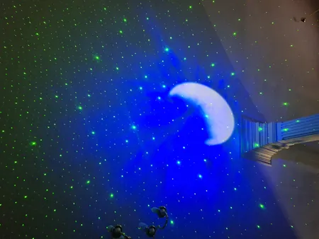 چراغ خواب مدل آدم فضایی طرح کهکشانی 55