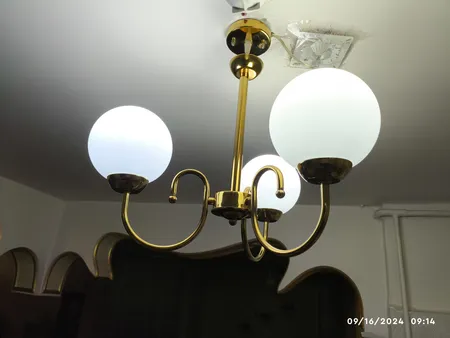 لوستر سه شعله چشمه نور کد 1219.3