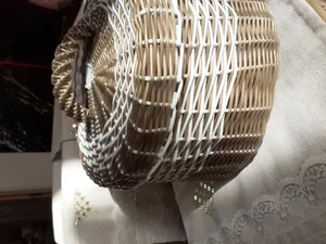 تجریه خرید سبد حصیر بافی ارغوان سازان مدل مینو کد 01