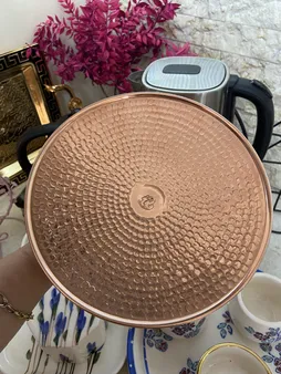 شیرینی خوری مسی کد ZH124