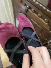 تجریه خرید کفش دخترانه کولزیون مدل روفرشی مخمل گون