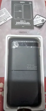 پاوربانک 22.5 وات ریمکس مدل RPP-72 ظرفیت 20000 میلی آمپر ساعت