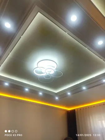 لوستر سقفی ام کی لایتینگ مدل مدرن کد S-w6