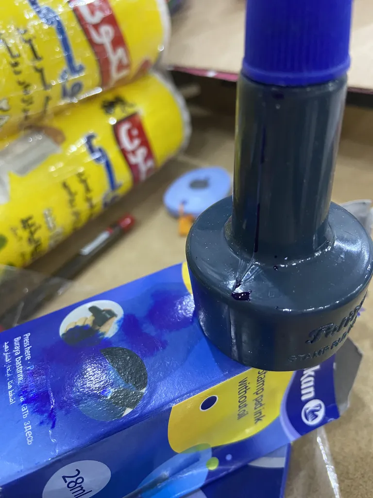 استامپ پلیکان کد 12 به همراه جوهر