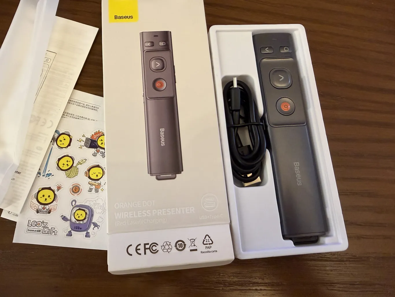 پرزنتر بی سیم باسئوس مدل WKCD000013