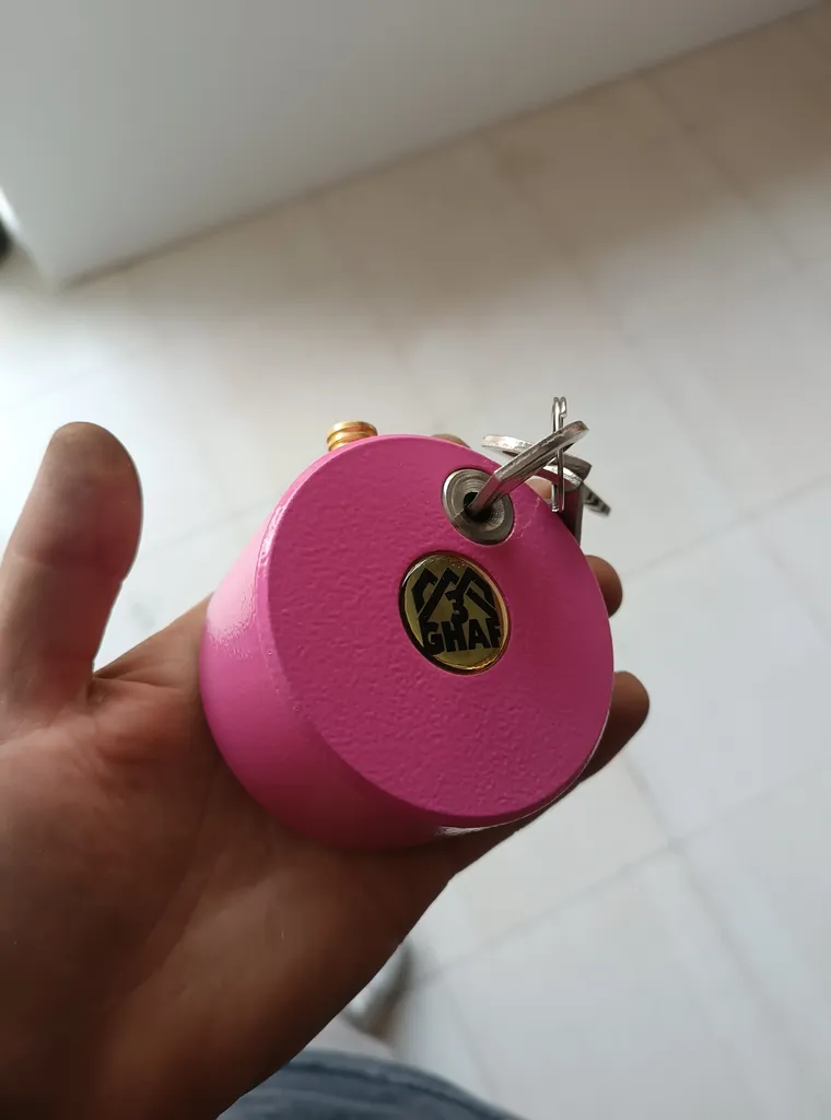 قفل سه قاف کد 001