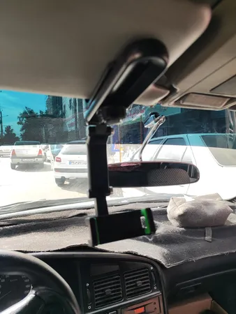 پایه نگهدارنده گوشی موبایل مدل sun visor
