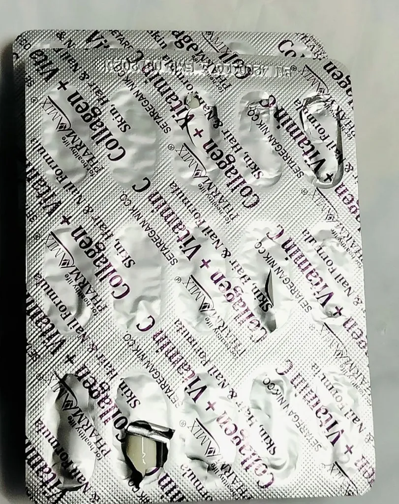 کپسول کلاژن و ویتامین ث فارمامیکس بسته 30 عددی